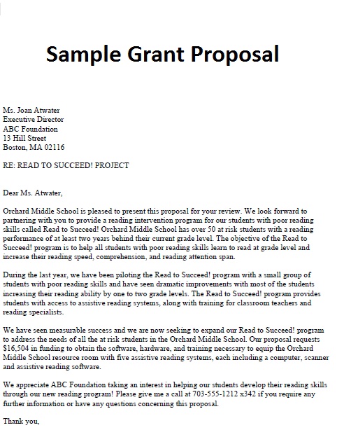 writing an abstract for a grant proposal